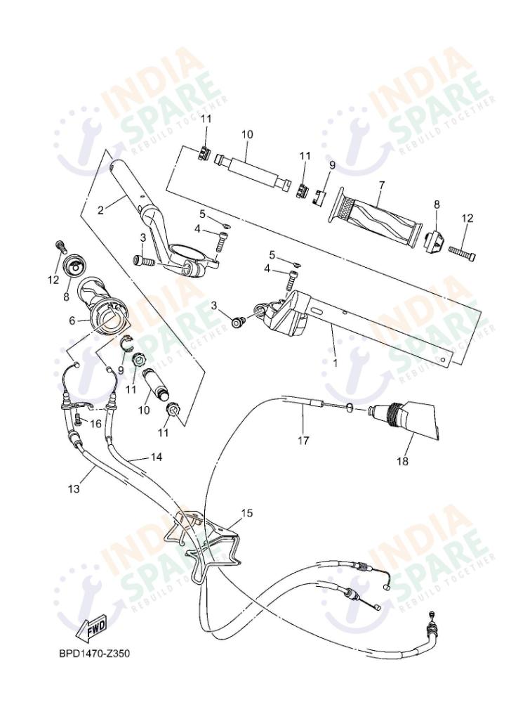 STEERING HANDLE & CABLE